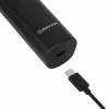 Belaidis įkraunamas plaukų kirpimo aparatas MANTA HT-01BK – USB-C, IPX7 vandeniui atsparus, 90 min baterija, 6 + 4 magnetiniai priedai