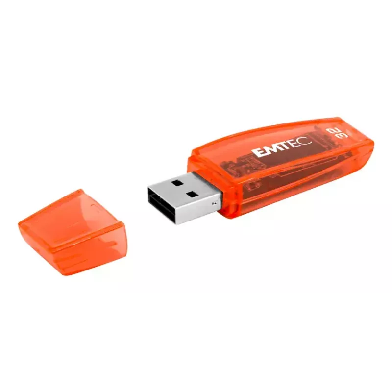 USB atmintinė Emtec 32GB USB Type-A 2.0 C410 Neon