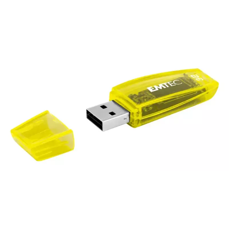USB atmintinė Emtec 32GB USB Type-A 2.0 C410 Neon