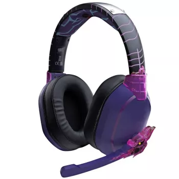Lexip Sasuke „Revenge“ Naruto Shippuden ausinės – Bluetooth, su nuimamu mikrofonu – belaidžiai PC, Nintendo Switch, Android, iOS ir planšetei – laidiniai PS4, PS5 ir Xbox
