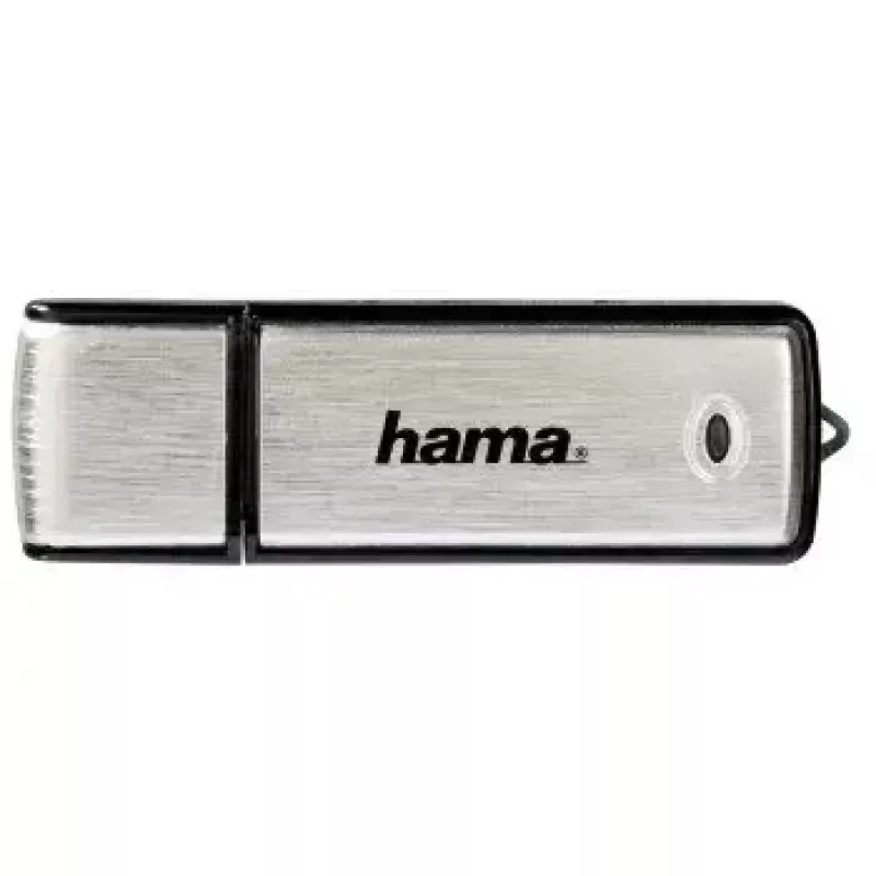 Hama Fancy 128GB USB 2.0 atmintukas USB Type-A juodas, sidabrinis