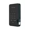 iStorage diskAshur2 256-bit 1TB USB 3.2 šifruotas kietojo kūno diskas - Juodas IS-DA2-256-SSD-1TB-B