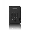 iStorage diskAshur2 256-bit 1TB USB 3.2 šifruotas kietojo kūno diskas - Juodas IS-DA2-256-SSD-1TB-B
