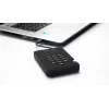 iStorage diskAshur2 256-bit 1TB USB 3.2 šifruotas kietojo kūno diskas - Juodas IS-DA2-256-SSD-1TB-B
