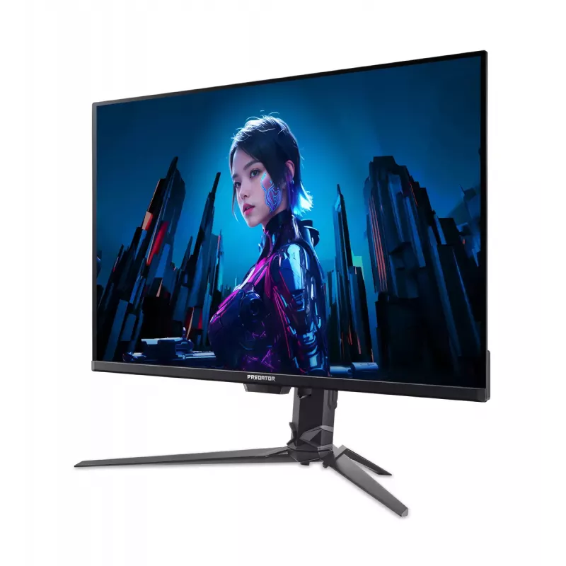 Monitorius Acer Predator X32 X5 X32X5bmiiphuzx QD-OLED 31,5 colio 4K 3840×2160 0,01 ms USB-C HDR Juodas