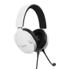 Trust GXT 490 FAYZO ausinės su mikrofonu, laidinės, USB Type-A, juodos/baltos