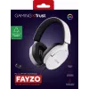 Trust GXT 490 FAYZO ausinės su mikrofonu, laidinės, USB Type-A, juodos/baltos