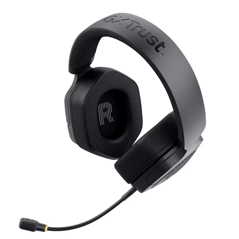 Trust GXT 493 Carus ausinės laidinės ir belaidės, galvos lankas, šalmas, žaidimams, USB Type-C / USB Type-A, Bluetooth, juodos
