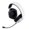 Ausinės Trust GXT 493W Carus belaidės ir laidinės, žaidimų, USB Type-C / USB Type-A Bluetooth, balta