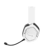 Ausinės Trust GXT 493W Carus belaidės ir laidinės, žaidimų, USB Type-C / USB Type-A Bluetooth, balta
