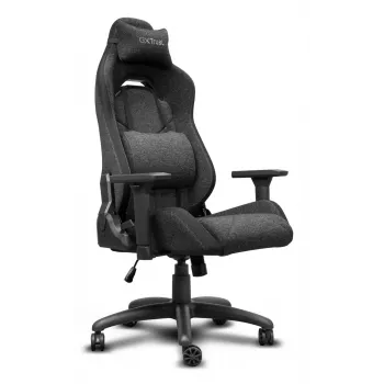 Universali žaidimų kėdė TRUST GXT 723 – paminkštinta sėdynė, maks. apkrova 150 kg, 710×750 mm, aukštis iki 134 cm, pilka