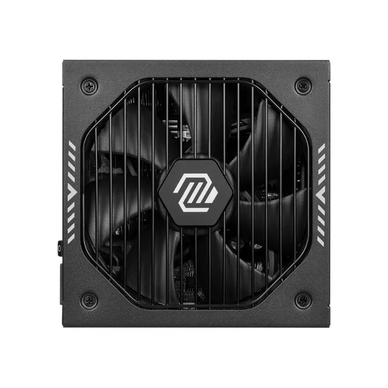MSI MAG A650GLS PCIE5 maitinimo blokas 650 W 24-pin ATX ATX Juoda