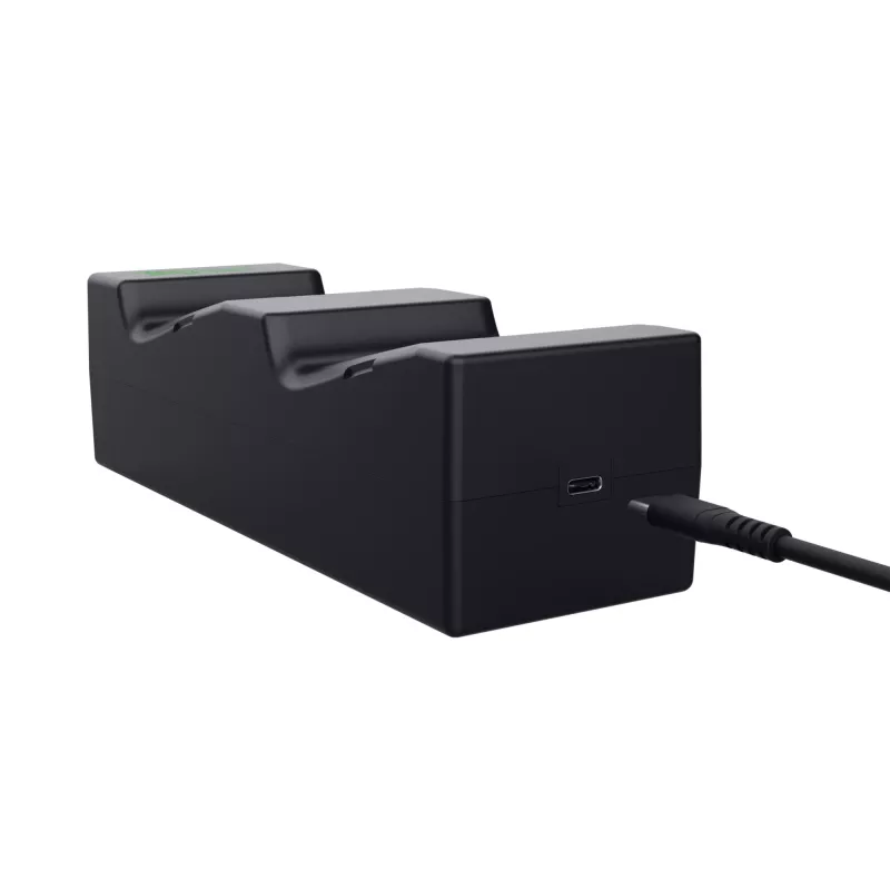 Trust GXT 250 įkrovimo stovelis Xbox Series X|S valdikliams, juodas, USB
