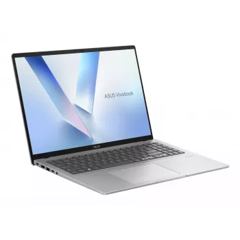 Nešiojamas kompiuteris ASUS Vivobook 16 M1607KA-MB058W — AMD Ryzen AI 7 350, 16 colių WUXGA, 16 GB RAM, 1 TB SSD, Windows 11 Home, sidabrinis