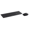 Rapoo 9310M belaidė klaviatūra su pele, RF ir Bluetooth, juoda