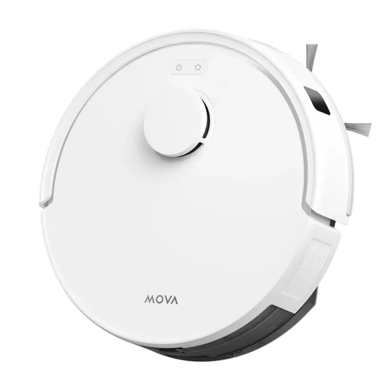 Robotinis siurblys su šluostymu MOVA Tech E20 Plus Bagless White