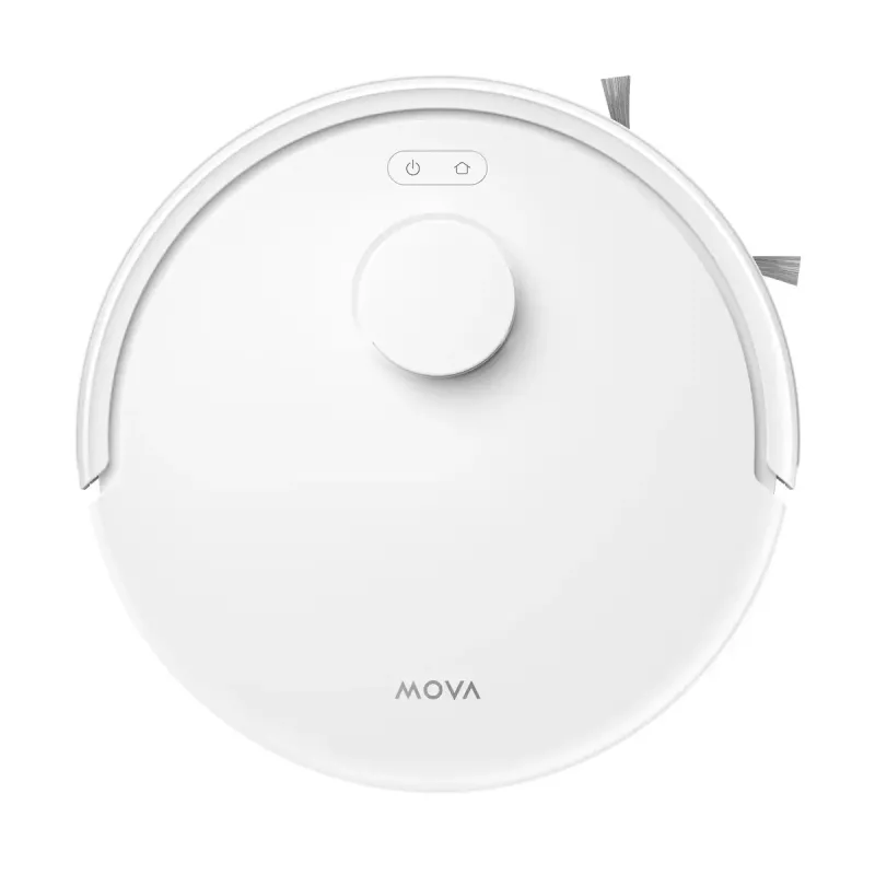 Robotinis siurblys su šluostymu MOVA Tech E20 Plus Bagless White