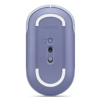 Belaidė Bluetooth biuro pelė Lenovo 350 – ambidekstrinė, optinė 2400 DPI, 6 mygtukai, mėlyna