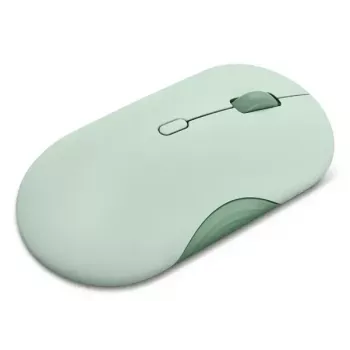 Lenovo 350 ambidextrinė Bluetooth optinė pelė, 2400 DPI, 6 mygtukai, žalia