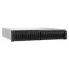QNAP TS-H3077AFU-R7-64G NAS / saugojimo serveris stelaže (2U) AMD Ryzen™ 5 64 GB DDR5 0 TB QuTS hero juodos, metalinės spalvos