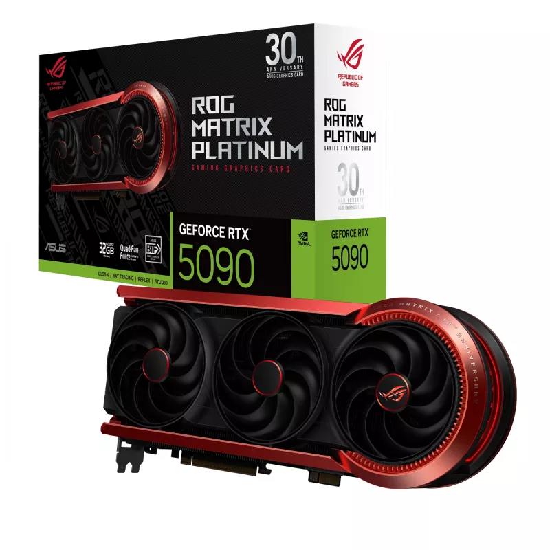 ASUS ROG-MATRIX-RTX5090-P32G-30TH NVIDIA GeForce RTX 5090 32 GB GDDR7 vaizdo plokštė