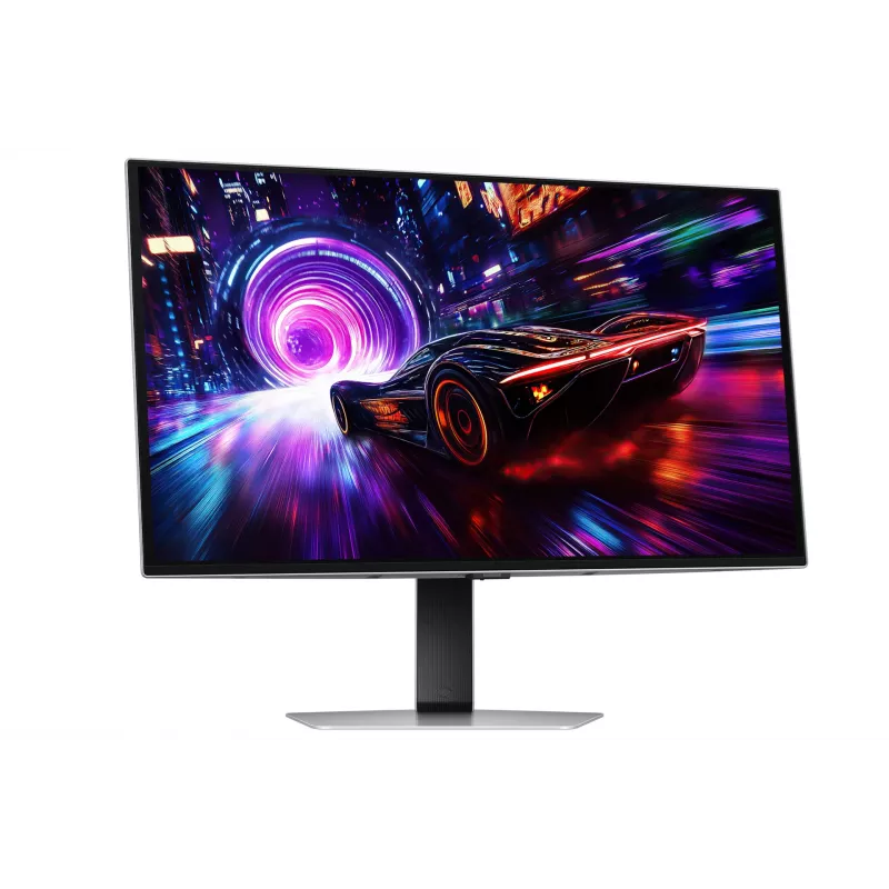 Monitorius Samsung S27FG814SU 27 colių 4K UHD OLED 2160×3840, 0,03 ms, 178° žiūrėjimo kampas, VESA, aukščio reguliavimas, metalinis
