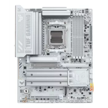 Pagrindinė plokštė ASUS TUF GAMING X870-PRO WIFI7 W NEO, AMD X870, lizdas AM5, ATX, DDR5, 4 DIMM, 256 GB, Wi-Fi 7, 5Gb Ethernet