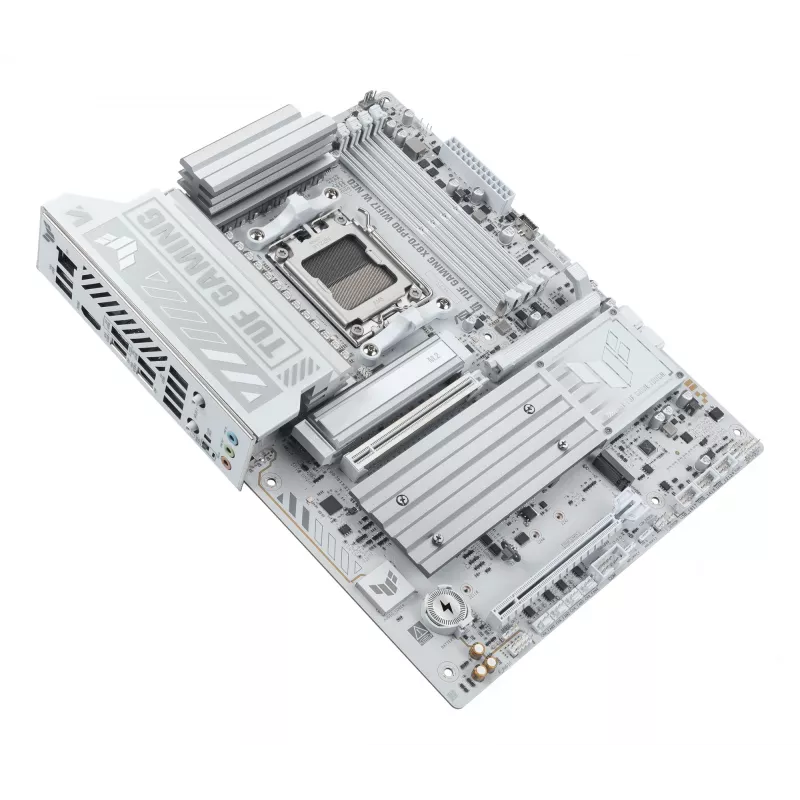 Pagrindinė plokštė ASUS TUF GAMING X870-PRO WIFI7 W NEO, AMD X870, lizdas AM5, ATX, DDR5, 4 DIMM, 256 GB, Wi-Fi 7, 5Gb Ethernet