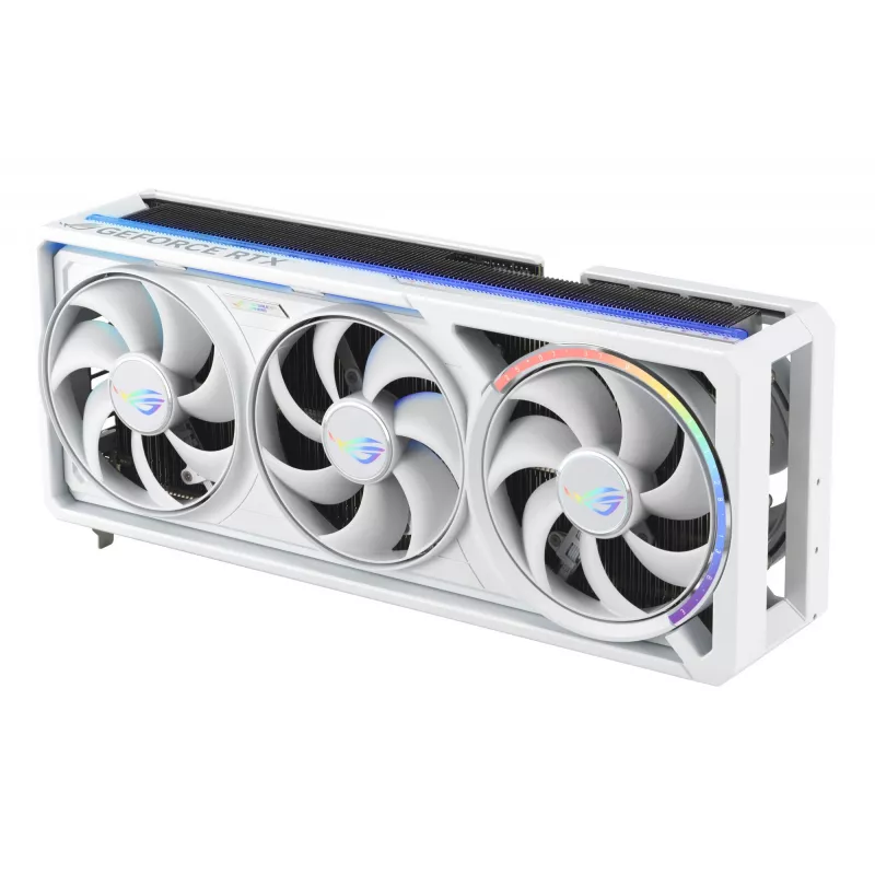 Vaizdo plokštė ASUS ROG Astral GeForce RTX 5090, 32 GB GDDR7, 512 bitų, PCIe 5.0, 3 ventiliatoriai, balta