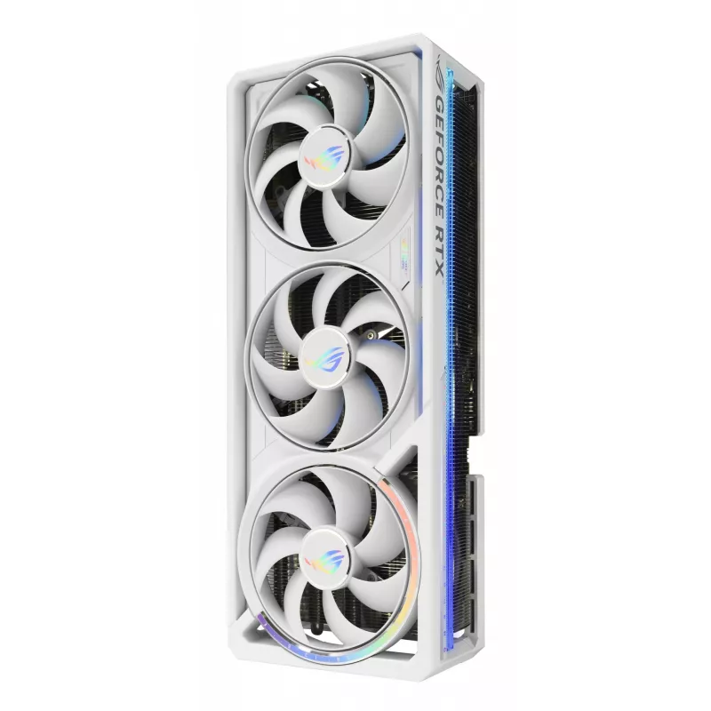Vaizdo plokštė ASUS ROG Astral GeForce RTX 5090, 32 GB GDDR7, 512 bitų, PCIe 5.0, 3 ventiliatoriai, balta