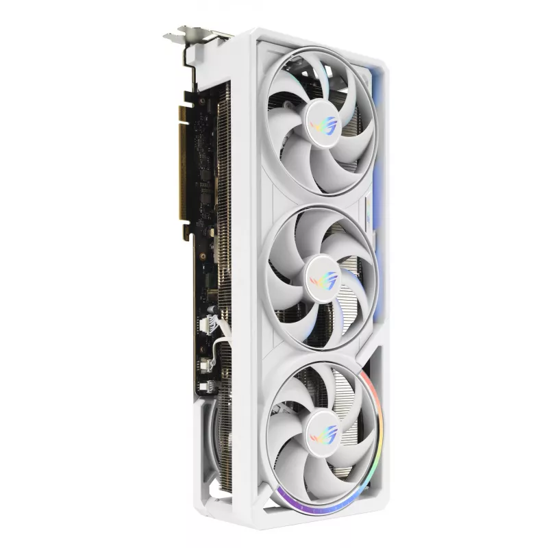 Vaizdo plokštė ASUS ROG Astral GeForce RTX 5090, 32 GB GDDR7, 512 bitų, PCIe 5.0, 3 ventiliatoriai, balta