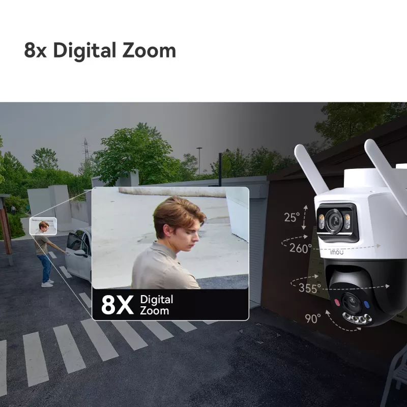 Imou AOV Dual rinkinys 5MP+5MP (su SD 128GB ir SIM kortele)