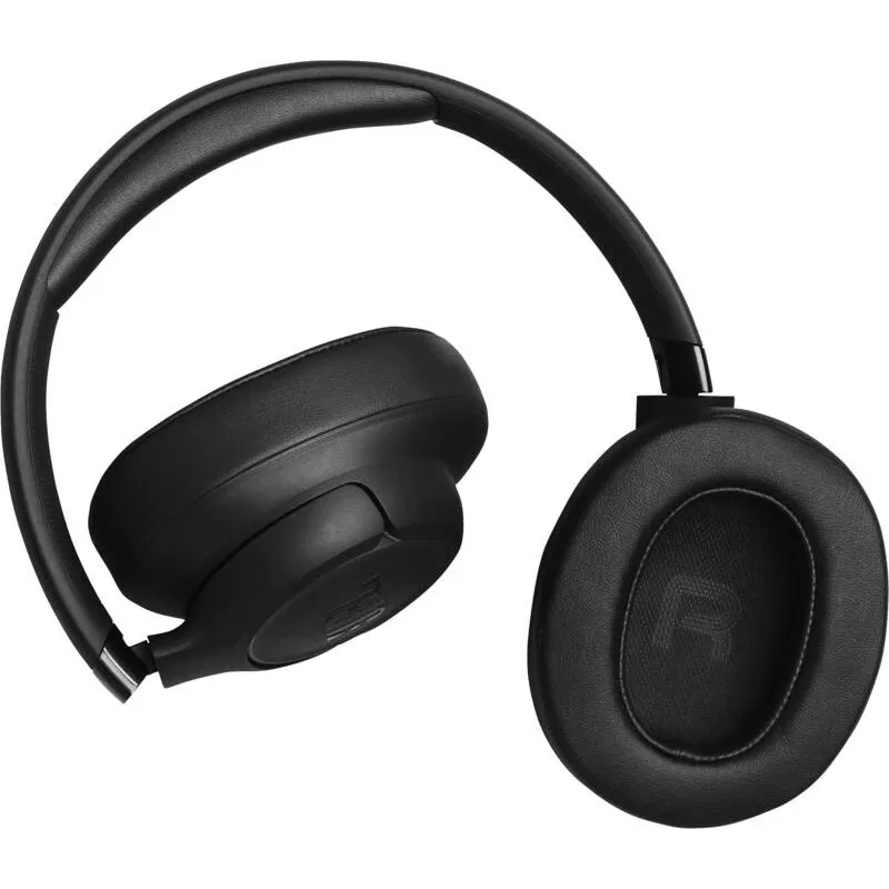 JBL Tune 780NC ausinės laidinės ir belaidės, ant galvos, skambučiams/muzikai, USB Type-C, Bluetooth, juodos