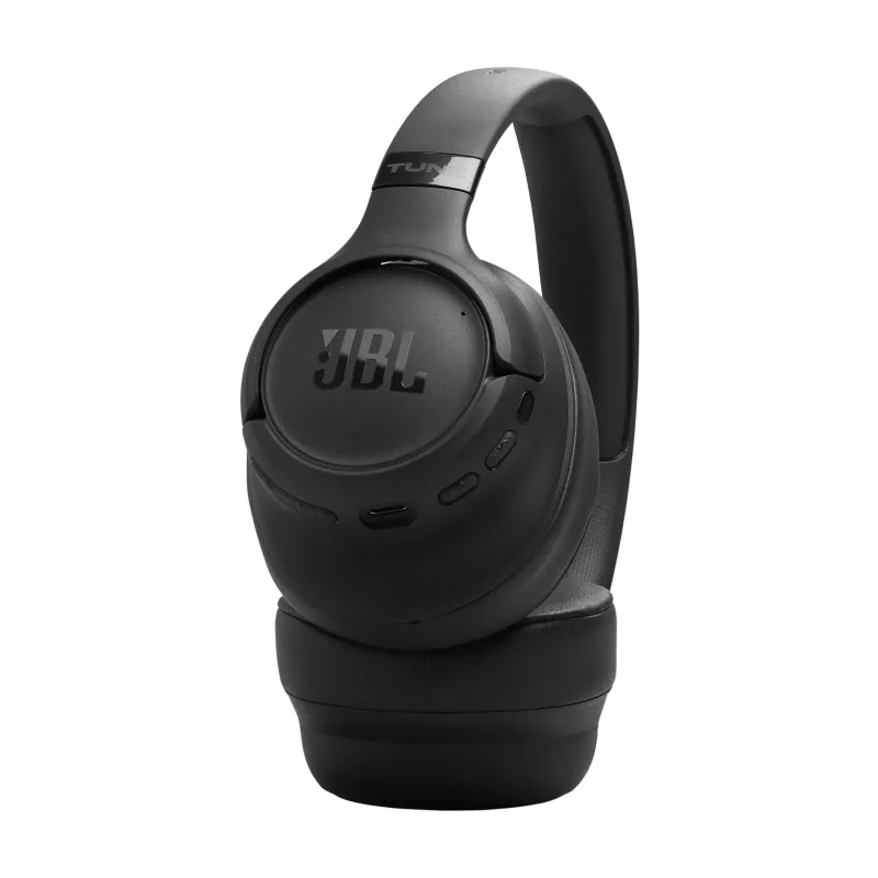 JBL Tune 780NC ausinės laidinės ir belaidės, ant galvos, skambučiams/muzikai, USB Type-C, Bluetooth, juodos
