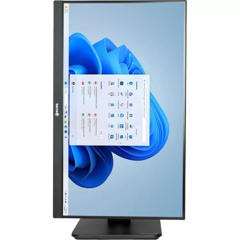 TERRA 1001378 All-in-One kompiuteris su 27 colių Full HD ekranu, Intel Core i5-12400, 8 GB DDR5 RAM, 1 TB SSD, Windows 11 Home, juodas