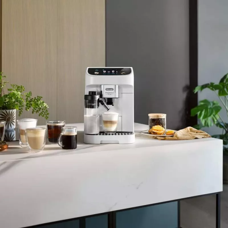 De’Longhi Magnifica Plus ECAM320.60.W Pilnai automatinis espreso aparatas 1,9 L