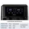 Ariete 4631 Dvigubas oro gruzdintuvas 9L, 2400W, 11 programų, juodas