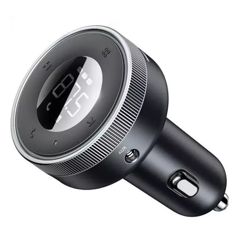 Belaidis FM siųstuvas automobiliui Baseus Energy Column Smartphone Juodas