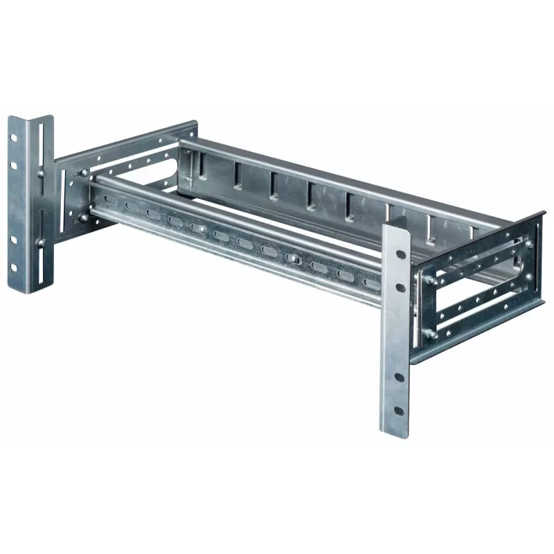 Equip EZR-DIN-4 19 colių DIN bėgio modulis 2U, RAL 7035