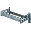 Equip EZR-DIN-4 19 colių DIN bėgio modulis 2U, RAL 7035