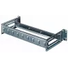 Equip EZR-DIN-4 19 colių DIN bėgio modulis 2U, RAL 7035
