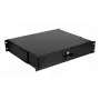 Stalčius Equip Lockable Drawer 19' 2U RAL9005 Juodas
