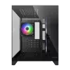 Mini Tower kompiuterio korpusas Cougar FV150 ARGB – juodas