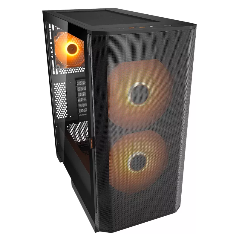 PC Midi bokštas Cougar Airface FLO ARGB, juodas