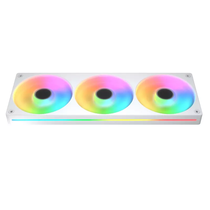 All-in-one CPU skysčio aušintuvas Cougar Poseidon Vistek Pro 360 — 120 mm ventiliatoriai, ARGB, Baltas