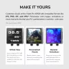 All-in-one CPU skysčio aušintuvas Cougar Poseidon Vistek Pro 360 — 120 mm ventiliatoriai, ARGB, Baltas