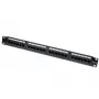 Techly Patch Panel UTP 24 prievadų RJ45 Cat.6 I-PP 24-RU-C6T