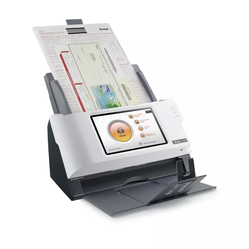 Plustek eScan A350 Essential ADF skaitytuvas 600 x 600 DPI A4 juodas, baltas
