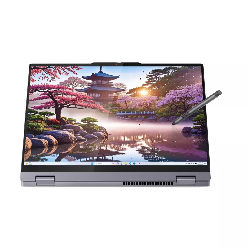 Lenovo IdeaPad 5 2-in-1 16AKP10 Copilot+ PC AMD Ryzen™ AI 5 340 Hibridinis (2-in-1) 40,6 cm (16 colių) Liečiamas ekranas WUXGA 16 GB LPDDR5x-SDRAM 1 TB SSD Wi-Fi 7 (802.11be) Windows 11 Home Pilka