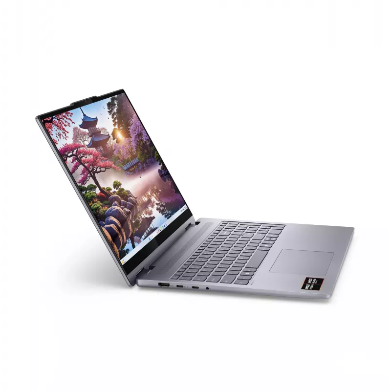 Lenovo IdeaPad 5 2-in-1 16AKP10 Copilot+ PC AMD Ryzen™ AI 5 340 Hibridinis (2-in-1) 40,6 cm (16 colių) Liečiamas ekranas WUXGA 16 GB LPDDR5x-SDRAM 1 TB SSD Wi-Fi 7 (802.11be) Windows 11 Home Pilka